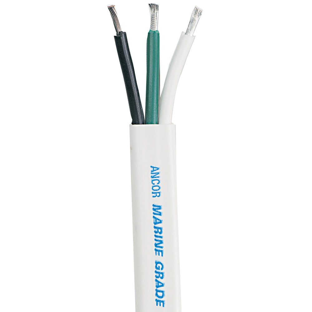 Tri-Water Marine | Ancor White Triplex Cable - 14/3 AWG - Flat - 250' [131525]