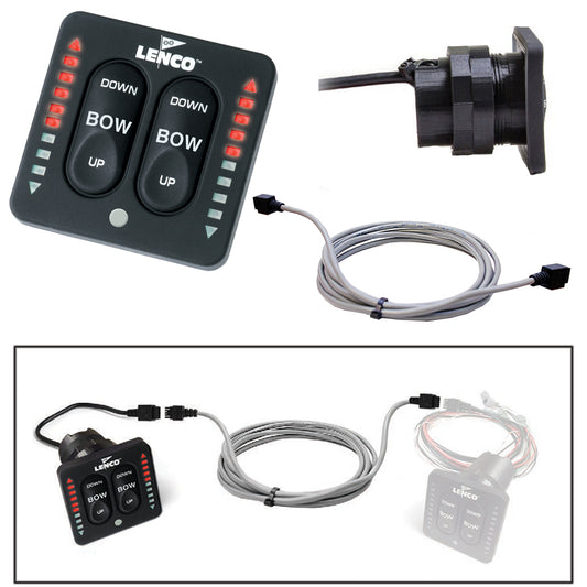 Tri-Water Marine | Lenco Flybridge Kit f/ LED Indicator Key Pad f/All-In-One Integrated Tactile Switch - 20' [11841-002]