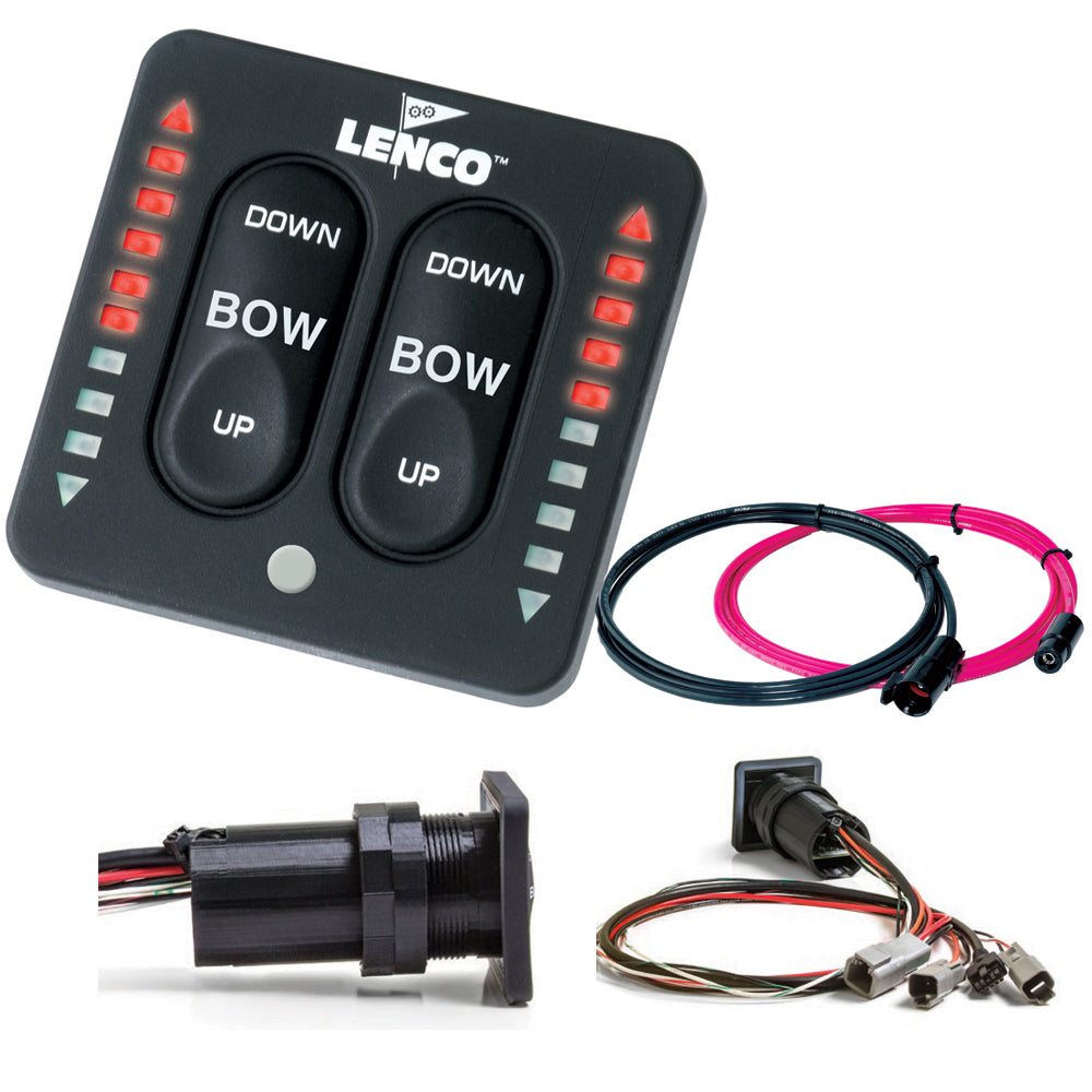 Tri-Water Marine | Lenco LED Indicator Integrated Tactile Switch Kit w/Pigtail f/Dual Actuator Systems [15171-001]