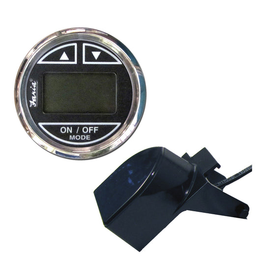 Tri-Water Marine | Faria Chesapeake Black 2" Depth Sounder w/Transom Mount Transducer [13750]