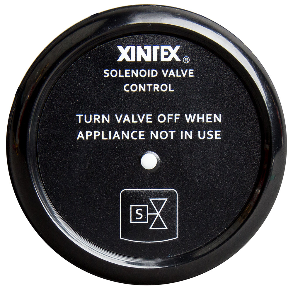 Tri-Water Marine | Fireboy-Xintex Propane Control Solenoid Valve w/Black Bezel Display [C-1B-R]