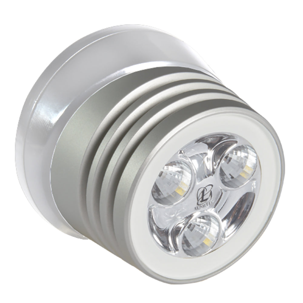 Tri-Water Marine | Lumitec Zephyr LED Spreader/Deck Light - Brushed White Base - White Non-Dimming [101325]