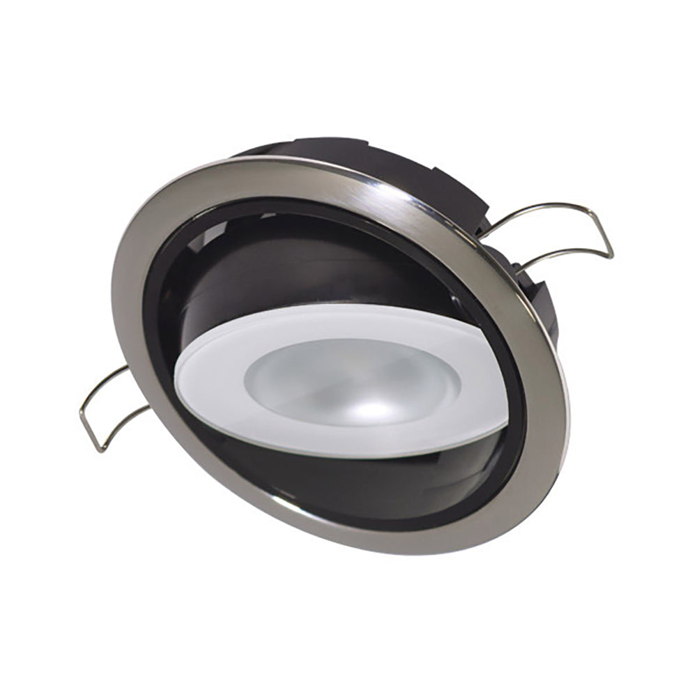 Tri-Water Marine | Lumitec Mirage Positionable Down Light - Spectrum RGBW Dimming - Polished Bezel [115117]