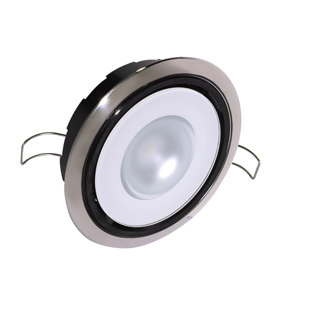 Tri-Water Marine | Lumitec Mirage Positionable Down Light - Spectrum RGBW Dimming - Polished Bezel [115117]