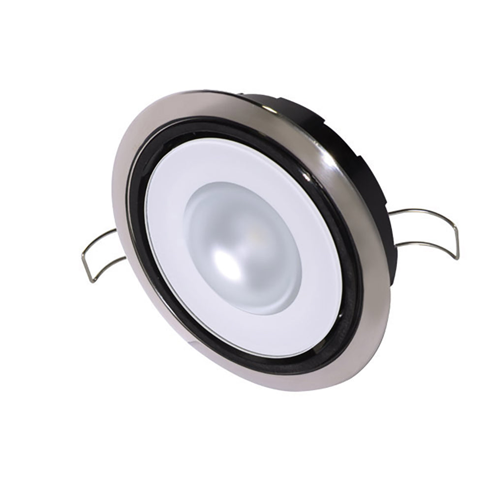 Tri-Water Marine | Lumitec Mirage Positionable Down Light - Spectrum RGBW Dimming - Polished Bezel [115117]