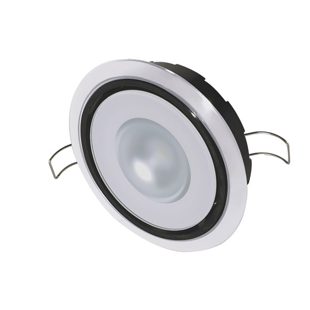 Tri-Water Marine | Lumitec Mirage Positionable Down Light - Spectrum RGBW Dimming - White Bezel [115127]