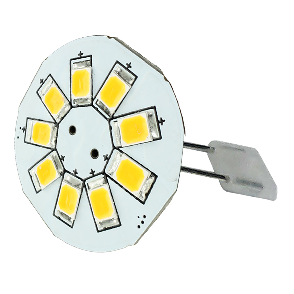 Tri-Water Marine | Lunasea G4 Back Pin 0.9" LED Light - Cool White [LLB-21BC-21-00]