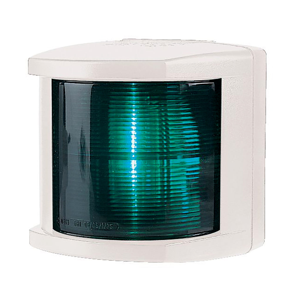 Tri-Water Marine | Hella Marine Starboard Navigation Light - Incandescent - 2nm - White Housing - 12V [002984395]