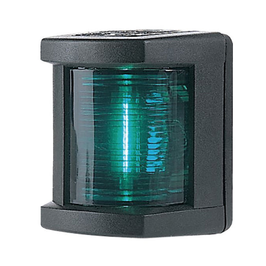 Tri-Water Marine | Hella Marine Starboard Navigation Lamp- Incandescent - 1nm - Black Housing - 12V [003562025]