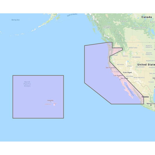 Tri-Water Marine | Furuno U.S. West Coast, Hawaii Baja Mexico - Vector Chart, Standard Resolution Satellite Photos f/Baja Mexico - Unlock Code [MM3-VNA-024]