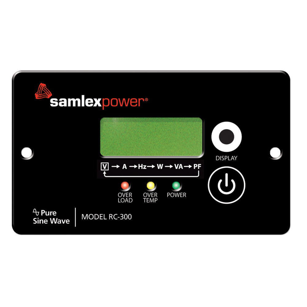 Tri-Water Marine | Samlex Remote Control f/PST-3000 Inverters [RC-300]