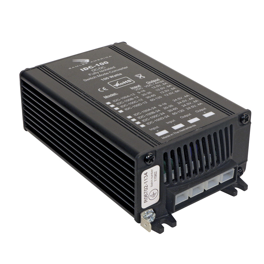 Tri-Water Marine | Samlex 100W Fully Isolated DC-DC Converter - 8A - 9-18V Input - 12.5V Output [IDC-100A-12]