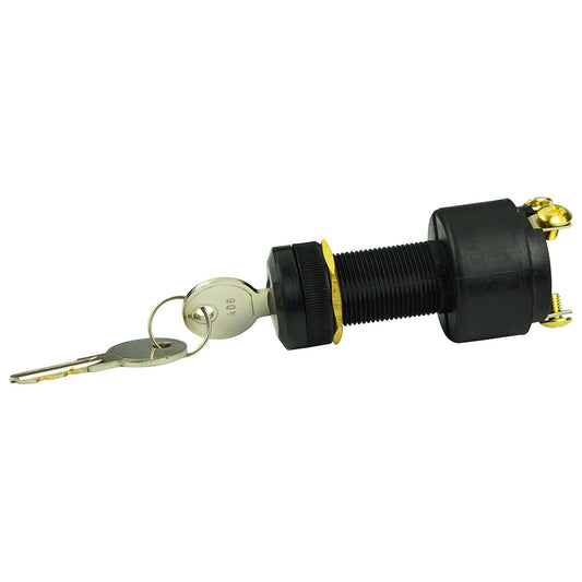 Tri-Water Marine | BEP 3-Position Nylon Ignition Switch - OFF/Ignition/Start [1001610]