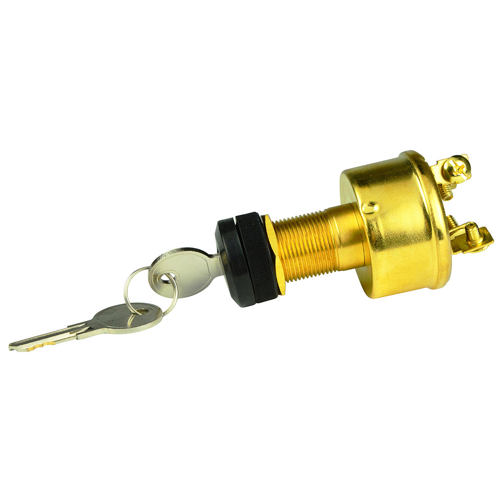 Tri-Water Marine | BEP 4-Position Brass Ignition Switch - Accessory/OFF/Ignition Accessory/Start [1001609]