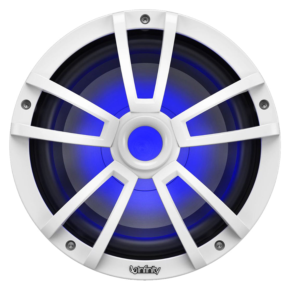 Tri-Water Marine | Infinity 10" Marine RGB Reference Series Subwoofer - White [INF1022MLW]