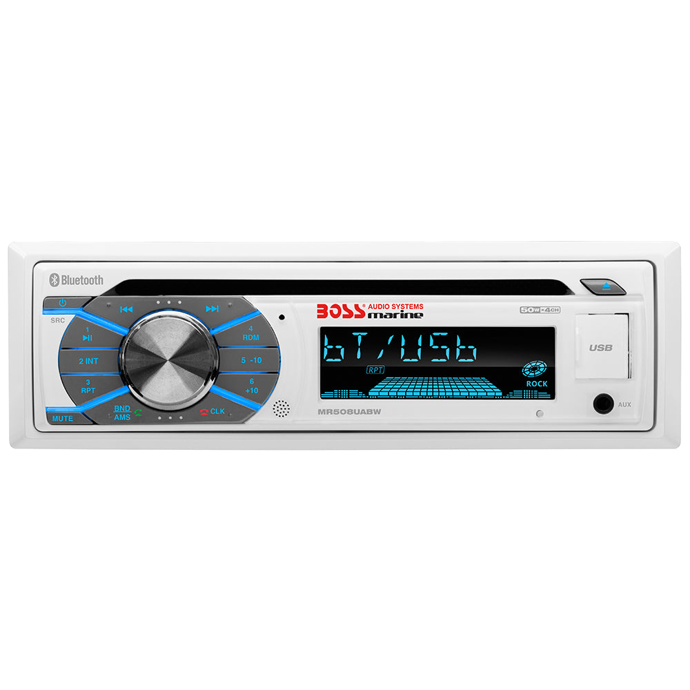 Tri-Water Marine | Boss Audio MR508UABW Marine Stereo w/AM/FM/CD/BT/USB [MR508UABW]