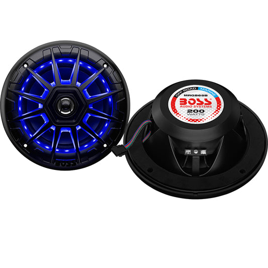 Tri-Water Marine | Boss Audio 6.5" MRGB65B Speakers - Black - 200W [MRGB65B]