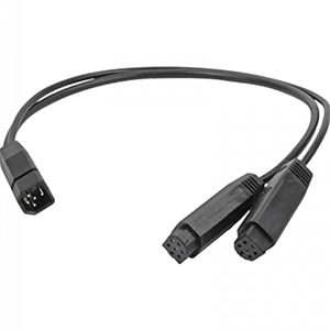 Tri-Water Marine | Humminbird 9 M SILR Y Dual Side Image Transducer Adapter Cable f/HELIX [720102-1]