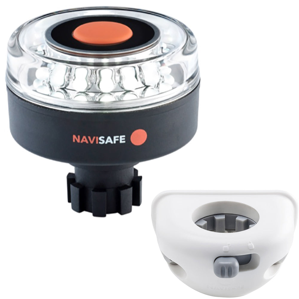 Tri-Water Marine | Navisafe Navilight 360 2NM w/Navibolt Base Vertical Mount - White [042KIT6]