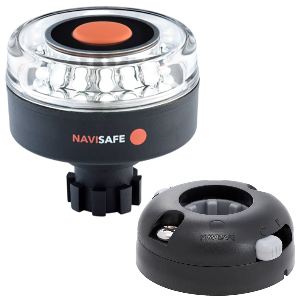 Tri-Water Marine | Navisafe Navilight 360 2NM w/Navibolt Base Horizontal Mount - Black [042KIT7]