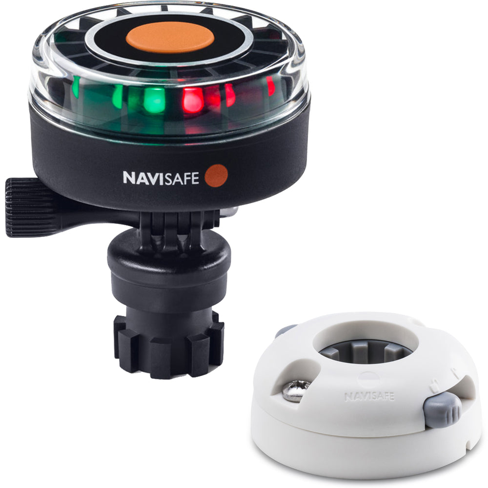 Tri-Water Marine | Navisafe Navilight 2NM Tricolor w/Navimount Base Horizontal Mount - White [340KIT5]