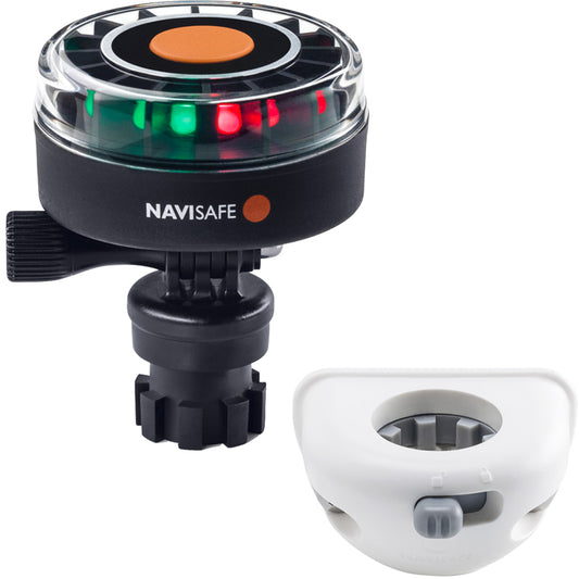 Tri-Water Marine | Navisafe Navilight 2NM Tricolor w/Navimount Base Vertical Mount - White [340KIT6]