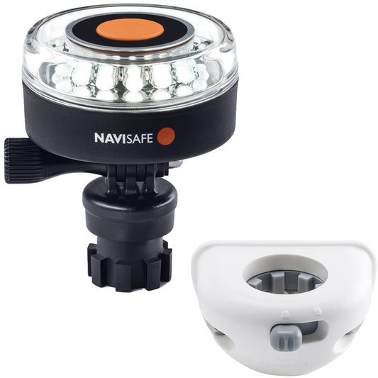 Tri-Water Marine | Navisafe Navilight 360 2NM White w/Navimount Base Vertical Mount - White [040KIT6]