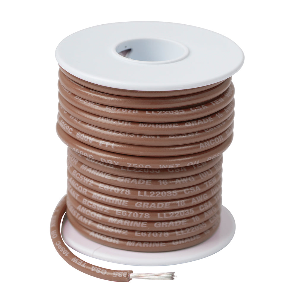 Tri-Water Marine | Ancor Tan 16 AWG Tinned Copper Wire - 100 [101810]