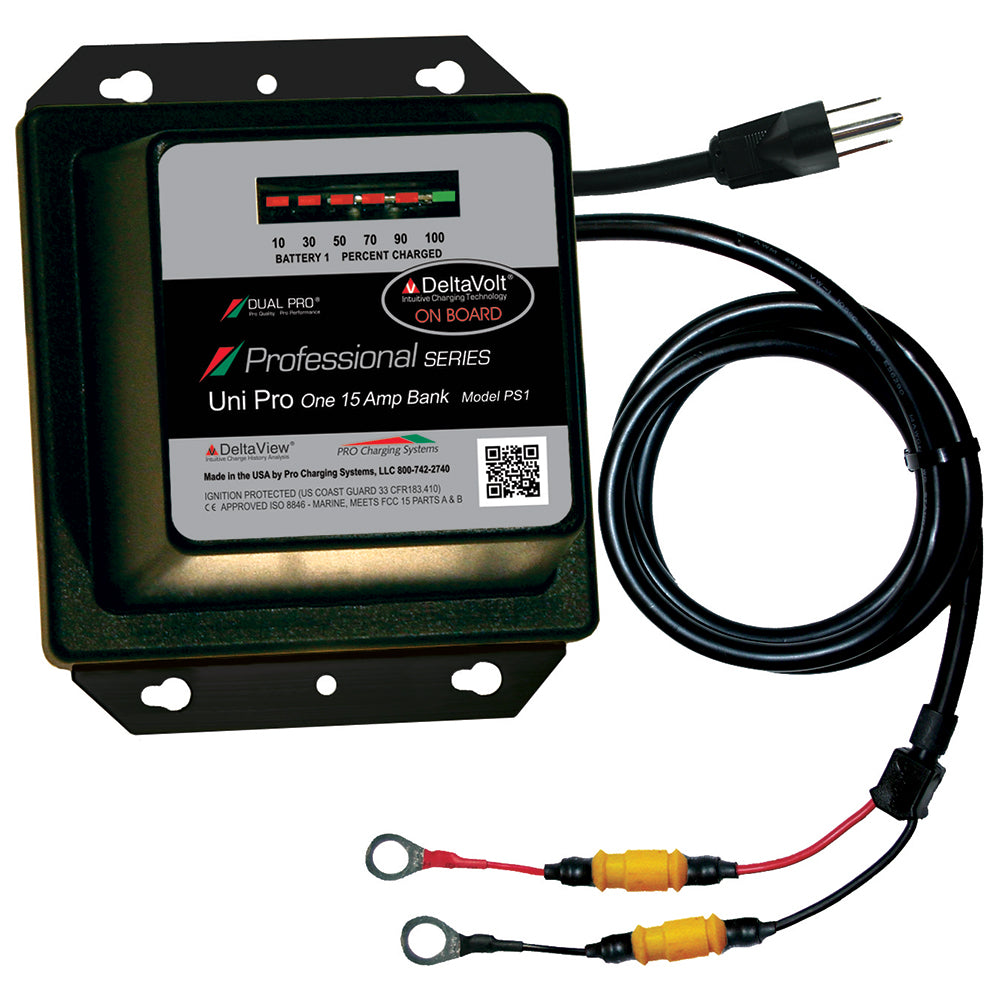 Tri-Water Marine | Dual Pro Professional Series Battery Charger - 15A - 1-Bank - 12V [PS1]