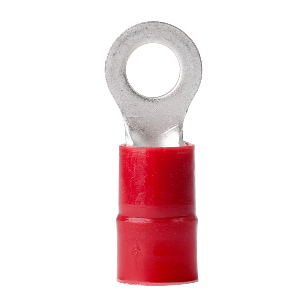 Tri-Water Marine | Ancor 8 AWG - 1/4" Nylon Ring Terminal - 100-Pack [222234]