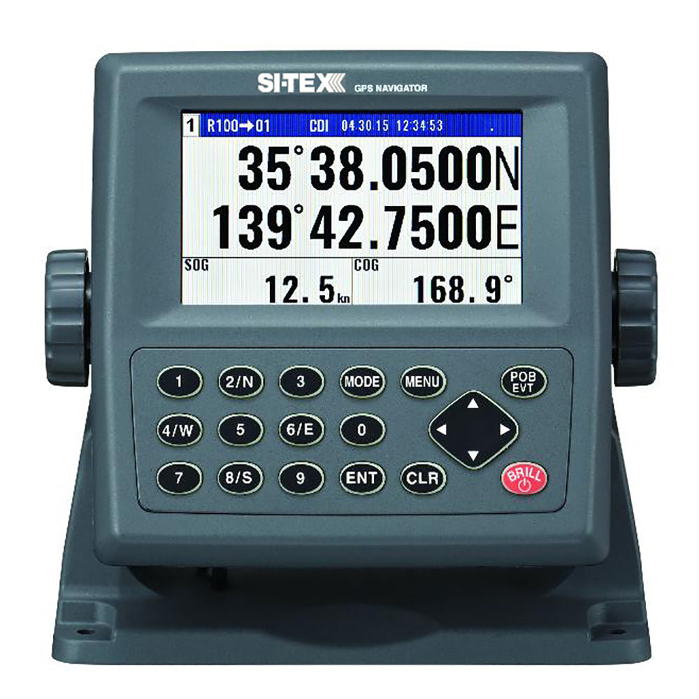 Tri-Water Marine | SI-TEX GPS-915 Receiver - 72 Channel w/Large Color Display [GPS915]