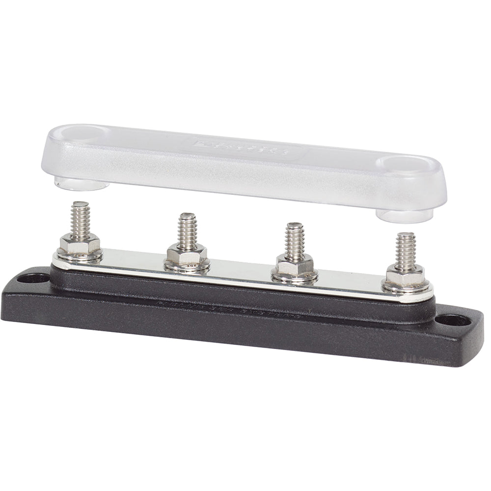 Tri-Water Marine | Blue Sea 2307 Common 150A BusBar - (4) 1/4"-20 Studs w/Cover [2307]