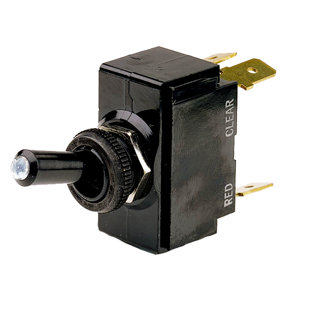 Tri-Water Marine | Cole Hersee Lighted Tip Toggle Switch SPST On-Off 4 Blade [M-54111-01-BP]