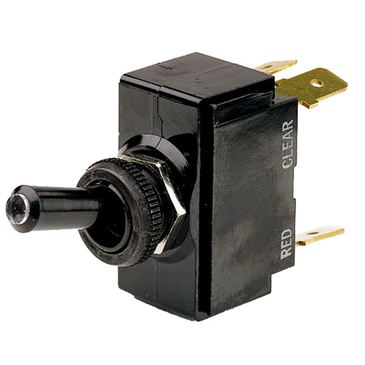 Tri-Water Marine | Cole Hersee Lighted Tip Toggle Switch SPDT On-Off-On 5 Blade [M-54111-02-BP]