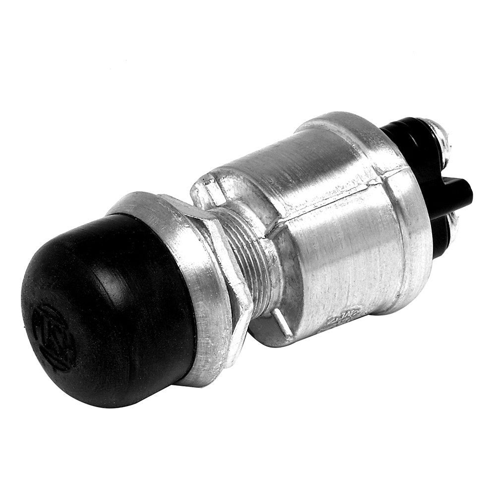 Tri-Water Marine | Cole Hersee Push Button Switch SPST Off-On 2 Screw w/Screw-On Cap [90030-BP]