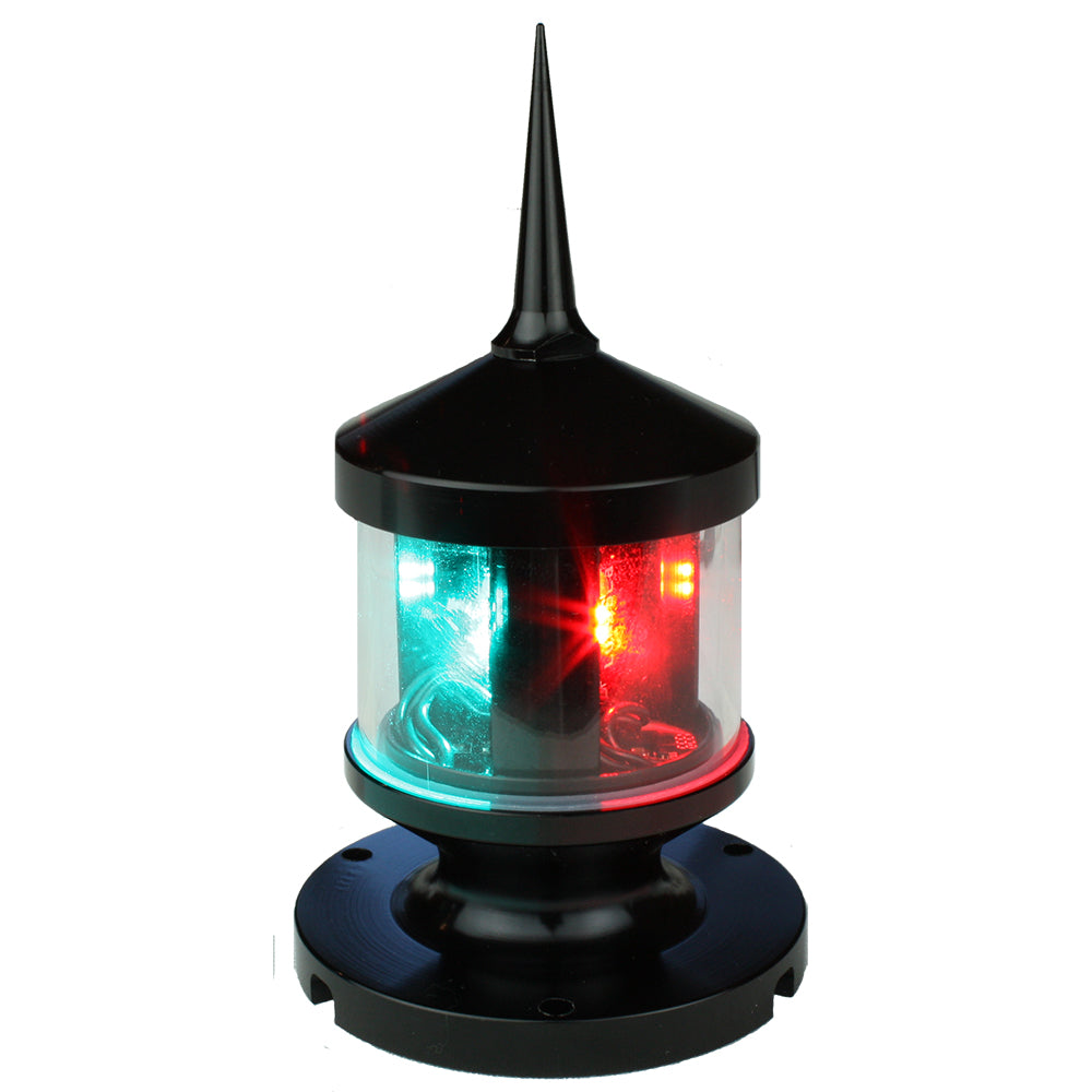 Tri-Water Marine | Lunasea Tri-Color/Anchor/Strobe LED Navigation Light [LLB-53BK-01-00]