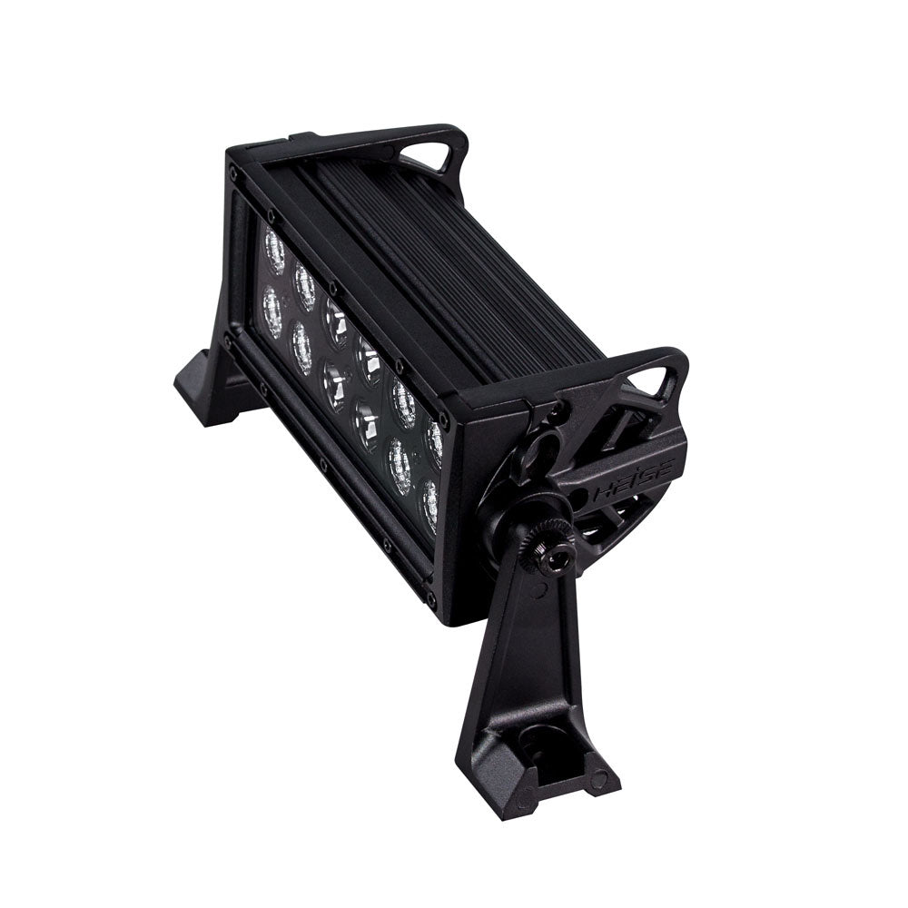 Tri-Water Marine | HEISE Dual Row Blackout LED Light Bar - 8" [HE-BDR8]