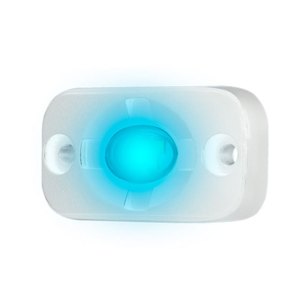 Tri-Water Marine | HEISE Marine Auxiliary Accent Lighting Pod - 1.5" x 3" - White/Blue [HE-ML1B]