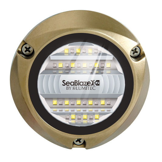 Tri-Water Marine | Lumitec SeaBlazeX2 LED Underwater Light - Dual Color - White/Blue [101516]