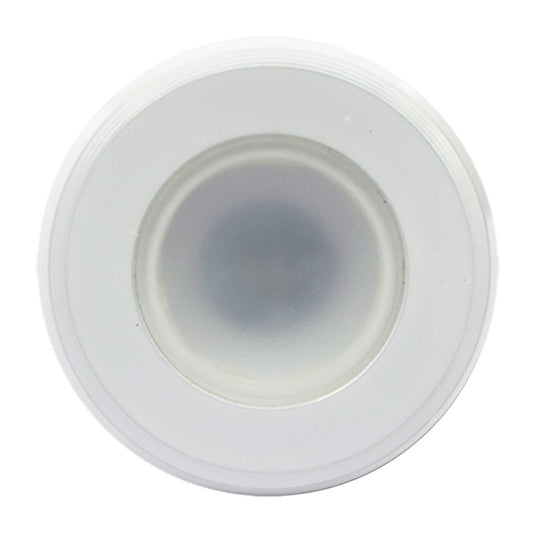 Tri-Water Marine | Shadow-Caster Single Color White Non-Dimmable White Powder Coat Down Light [SCM-DL-GW]