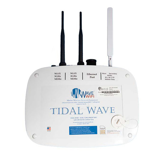 Tri-Water Marine | Wave WiFi Tidal Wave Dual-Band - Cellular Receiver [EC-HP-DB-3G/4G]