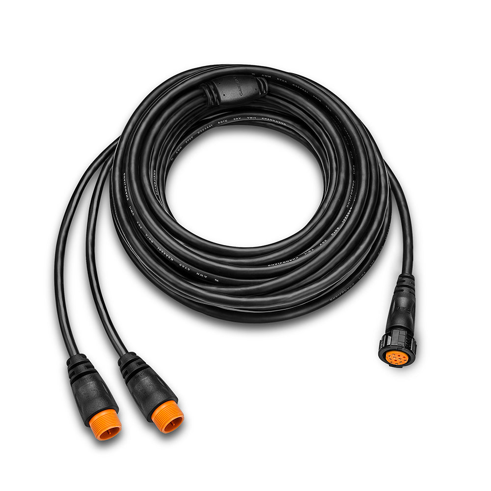 Tri-Water Marine | Garmin 12-Pin Transducer Y-Cable Port/Starboard - 10m [010-12225-00]