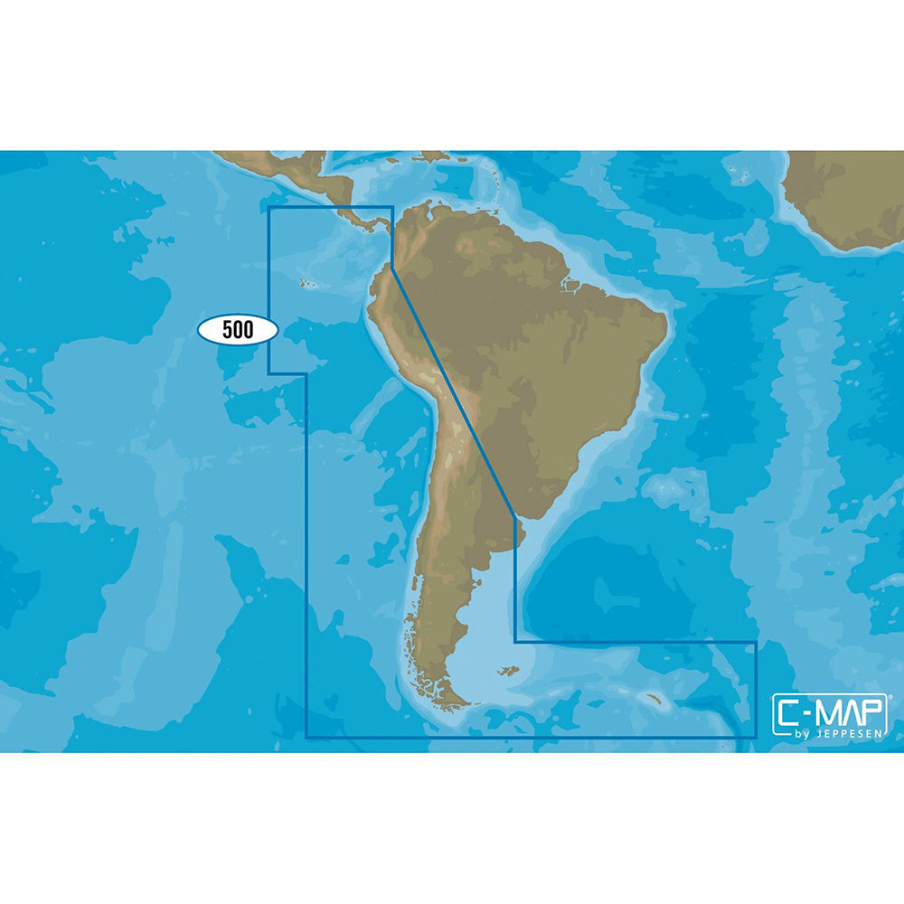 Tri-Water Marine | C-MAP 4D SA-D500 Costa Rica to Chile to Falklands [SA-D500]