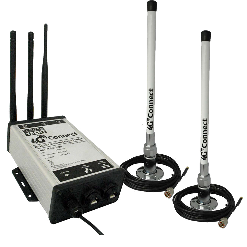 Tri-Water Marine | Digital Yacht 4G Connect Pro 2G/3G/4G Dual Antenna [ZDIG4GCPRO-US]