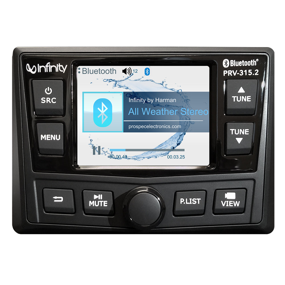 Tri-Water Marine | Infinity PRV315 AM/FM/BT/USB Stereo Receiver [INFPRV315.2]