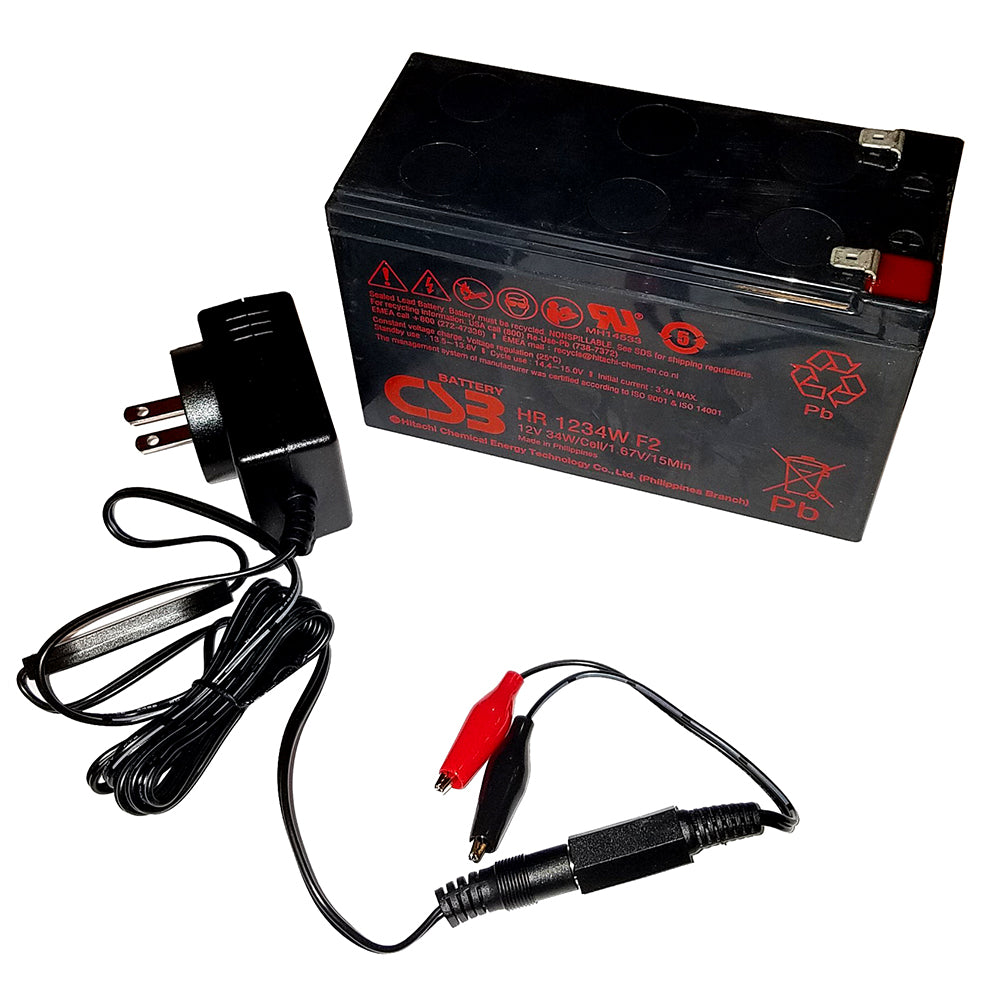 Tri-Water Marine | Humminbird 9Ah 12V AGM Battery Kit [770030-1]