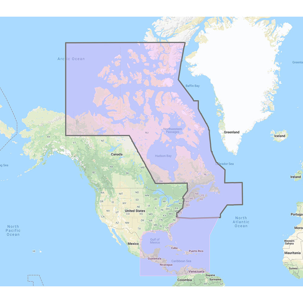 Tri-Water Marine | Furuno US Canada Atlantic Coast, Gulf of Mexico, Caribbean Bahamas and central America Vector Charts - Unlock Code [MM3-VNA-033]