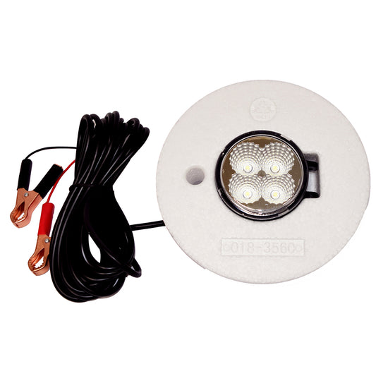 Tri-Water Marine | Hydro Glow FFL12 Floating Fish Light w/20 Cord - LED - 12W - 12V - White [FFL12W]