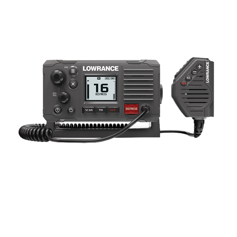 Tri-Water Marine | Lowrance Link-6S Class D DSC VHF Radio - Gray - NMEA 0183 [000-14493-001]