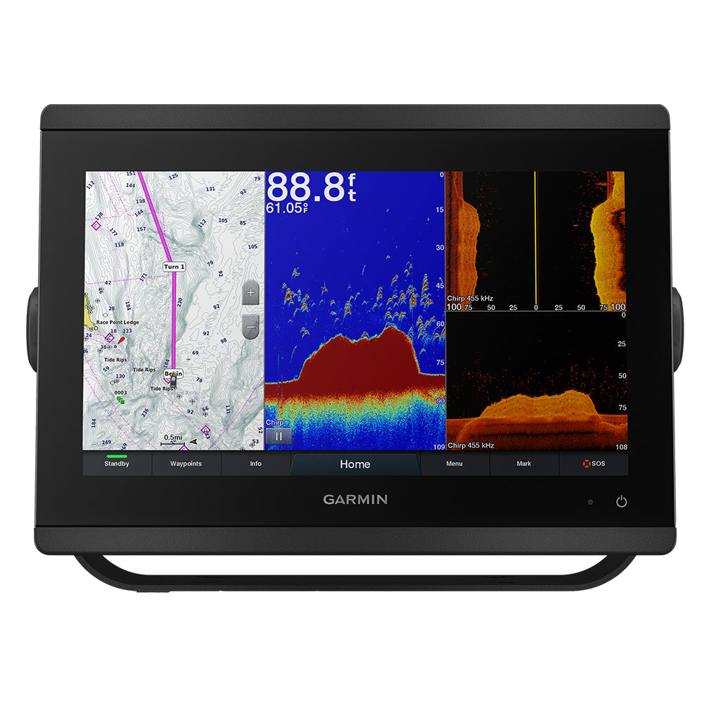 Tri-Water Marine | Garmin GPSMAP 8412xsv 12" Chartplotter/Sounder Combo w/Worldwide Basemap Sonar [010-02092-02]